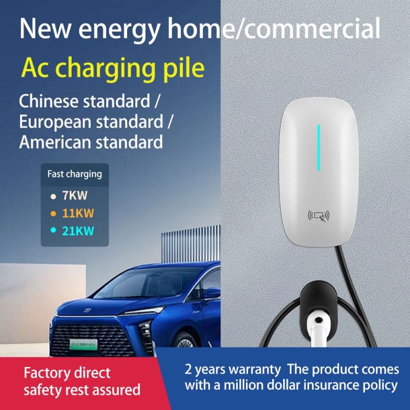 Evse Charging Station Rfid - XIPING HSAC7KW-X/HSAC22KW-X 7kW/22kW Type 2 EVSE