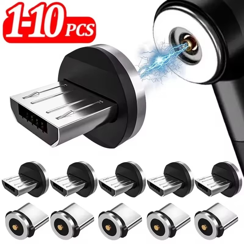 Ev Charger Adapter Type 2 To Type 1 - 1/5/10PCS USB-A Type C Magnetic Plug