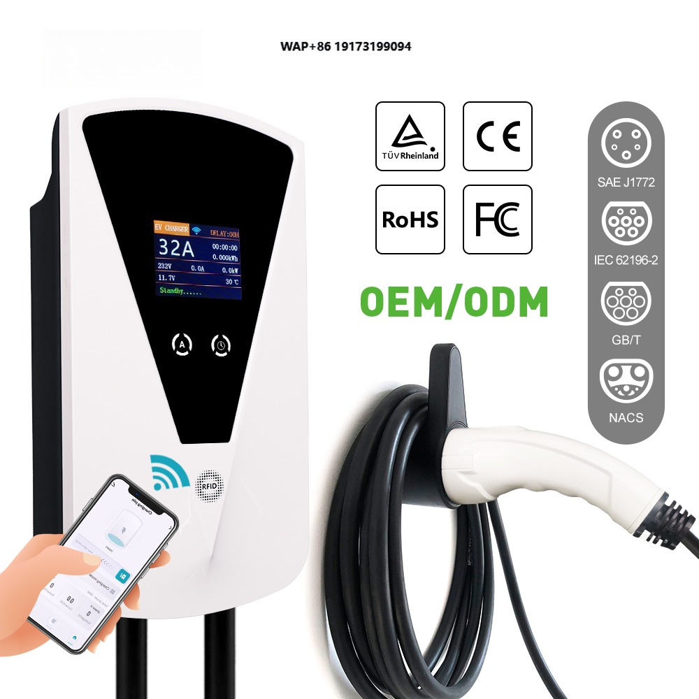 Ev Charger 7Kw Single Phase - Wallbox EV Charger 7kW 32A Single