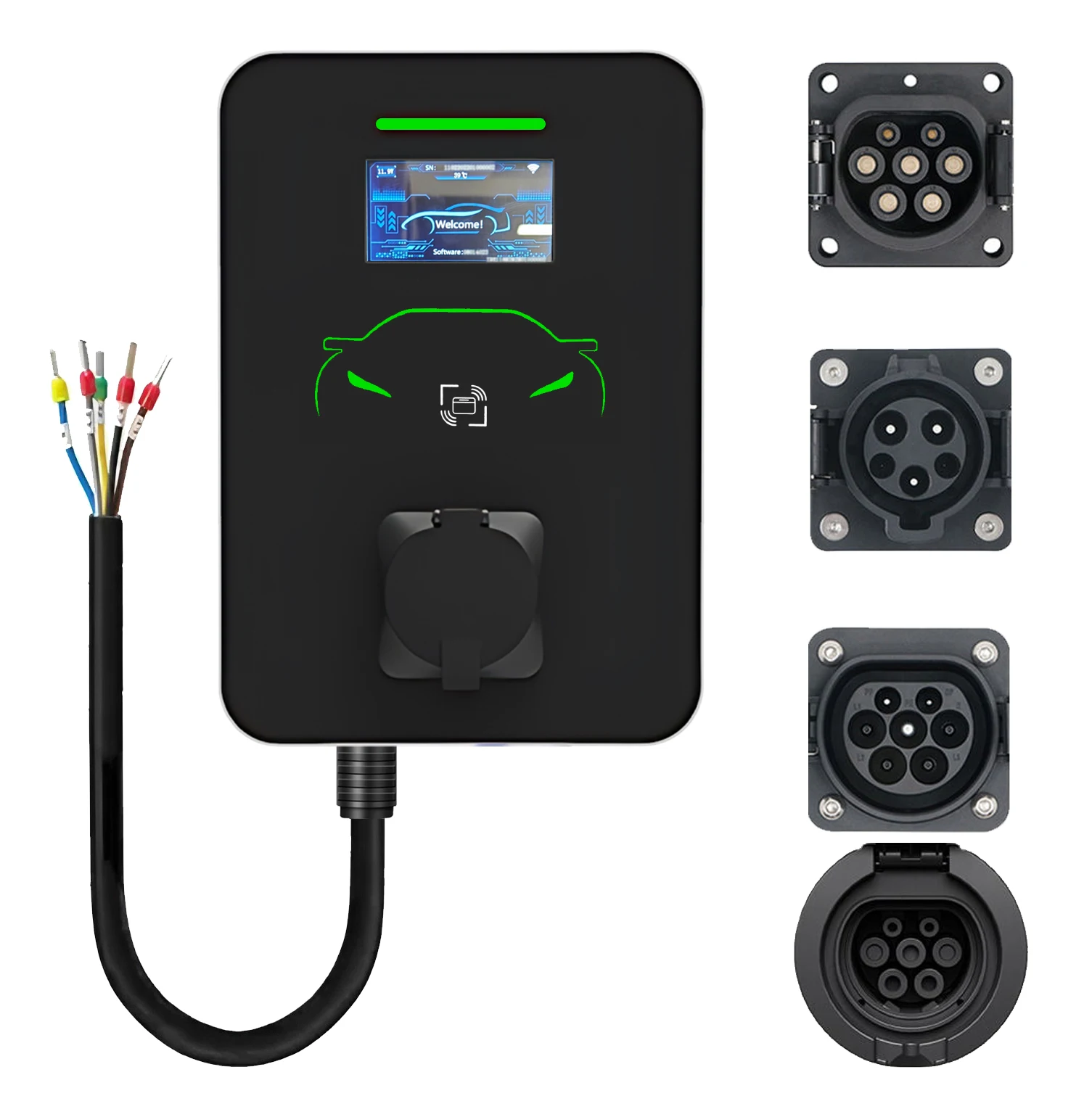 Ev Charging Socket Type 2 22Kw - shenzhen Factory supply EV charging station