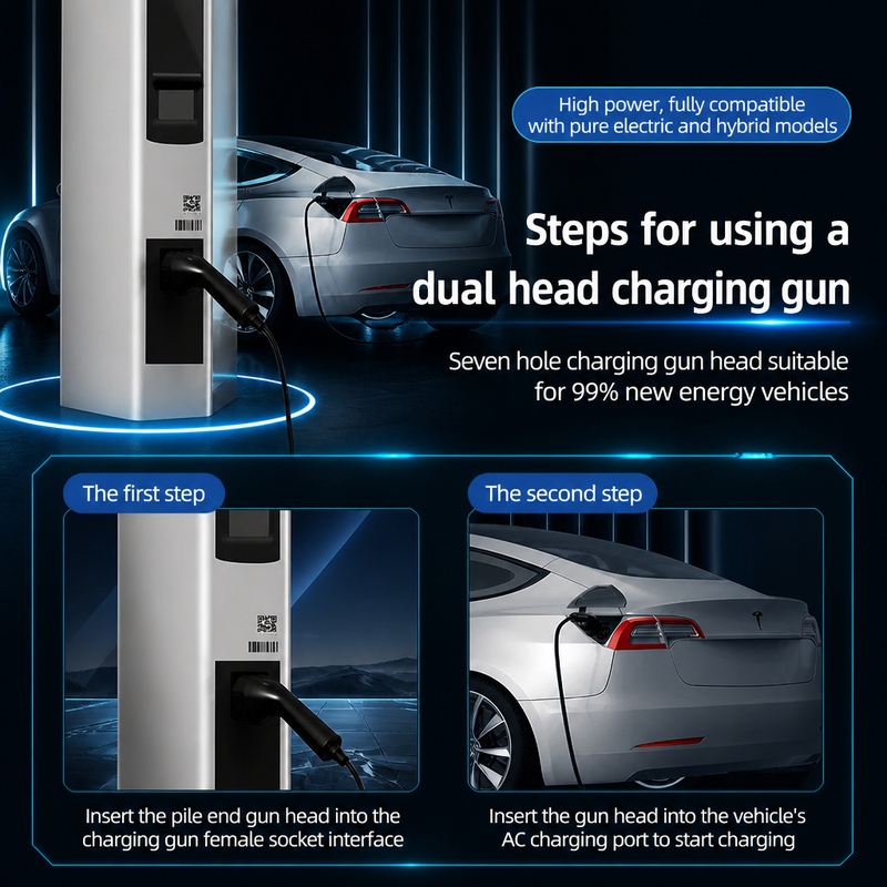 22KW ROMADA Type 2 Dual-head I - огляд і ціна Ev Charging Cable 5M 22Kw
