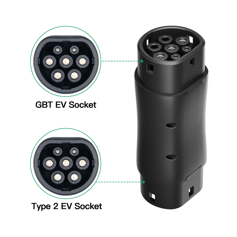 Chiefleed 32A GBT To Type2 EV  - огляд і ціна Ev Charging Socket Type 2 22Kw