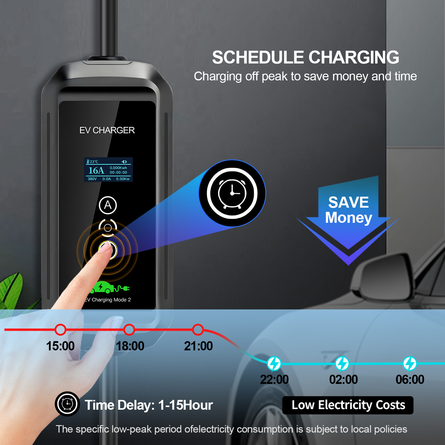 11KW 16A EV Portable Charger T - огляд і ціна Ev Charger 11Kw Three Phase