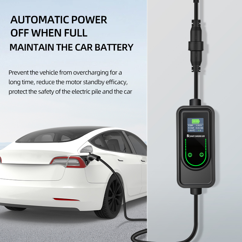 32A 7.2KW Portable EV Charger  - огляд і ціна Ev Charging Cable Type 2 32A