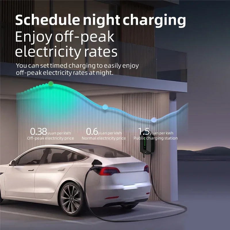 7KW 11KW 22KW ROMADA Home use  - огляд і ціна Ev Charger 22Kw Wallbox Type 2