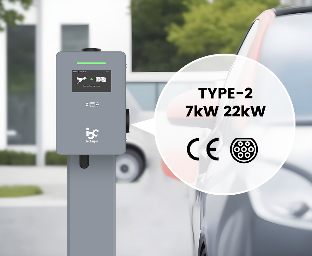 EV Charger OCPP 2.0.1 AC 22kW  - огляд і ціна Ev Charger Load Balancing