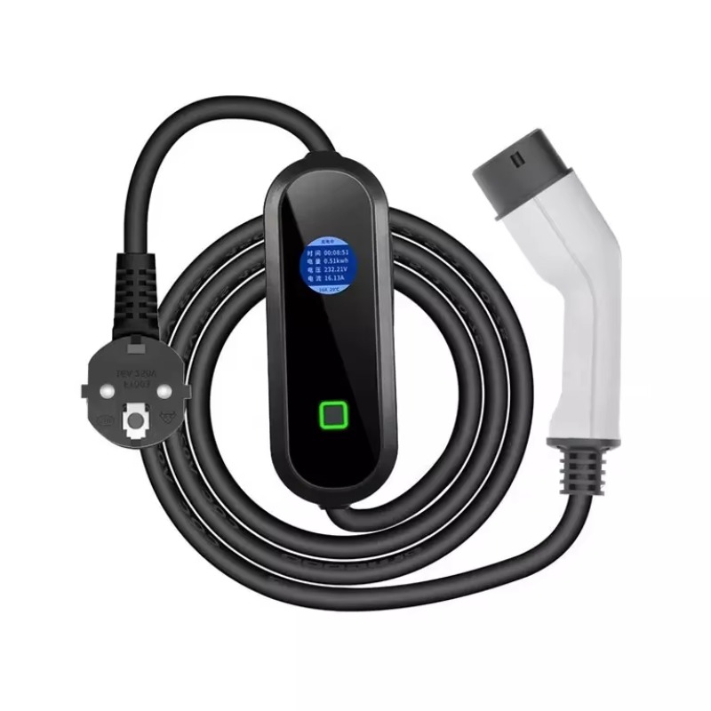 Indicator Light 16A AC Ev Char - огляд і ціна Portable Ev Charger 16A Adjustable