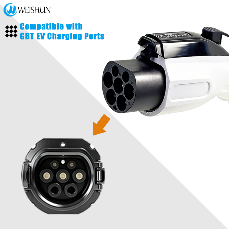 IEC62196 Type 2 to GBT 7KW 22K - огляд і ціна Ev Charging Cable 5M 22Kw