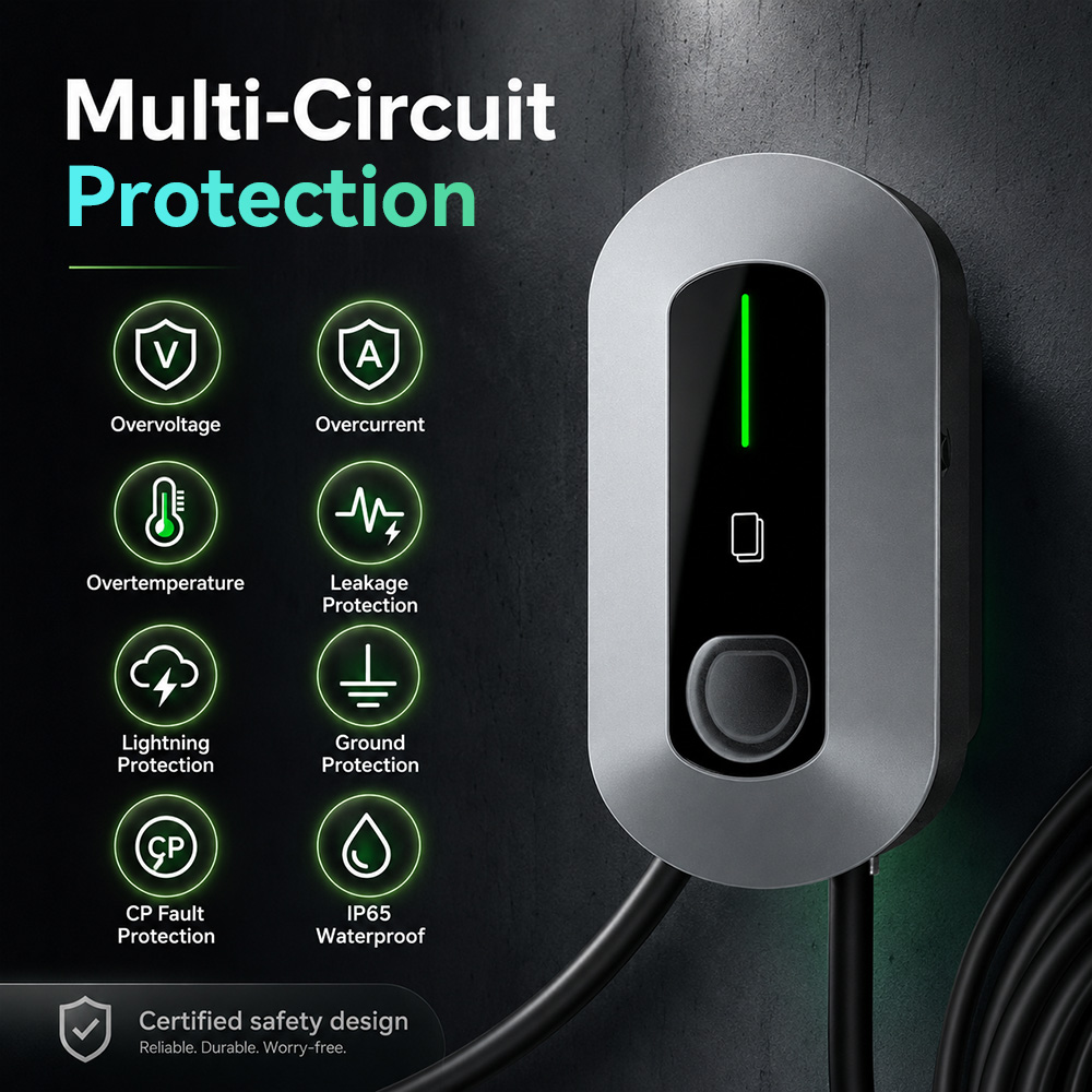 IPENGEN 7KW 32A EV Charger Sta - огляд і ціна Evse Charging Station Rfid