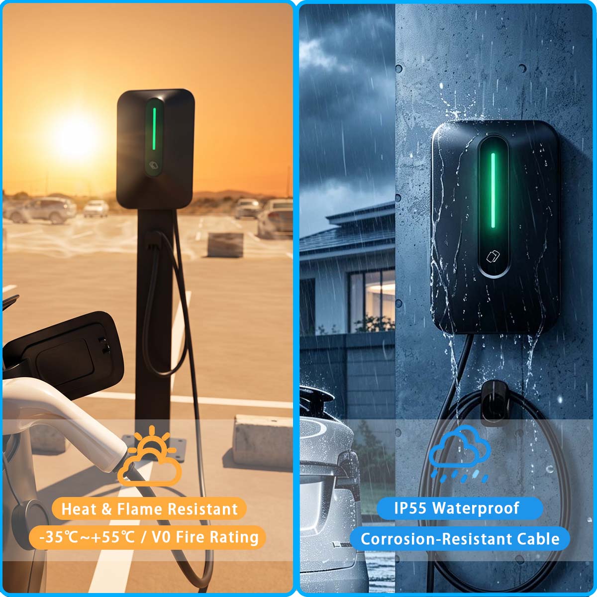 JIGU 11kW EV Charger Three-pha - огляд і ціна Ev Charger 11Kw Three Phase