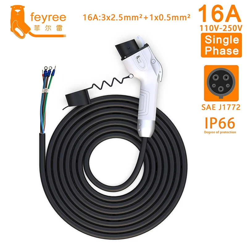 Feyree EV Charging Cable 5m Ty - огляд і ціна Ev Charger 7Kw Single Phase
