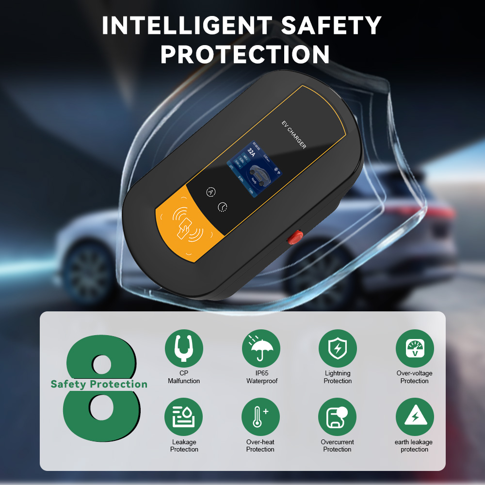 IPENGEN Type2 EV Charging Stat - огляд і ціна Ev Charger 22Kw Wallbox Type 2