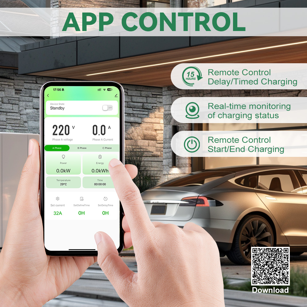 IPENGEN Type2 EV Charging Stat - огляд і ціна Ev Charger 22Kw Wallbox Type 2