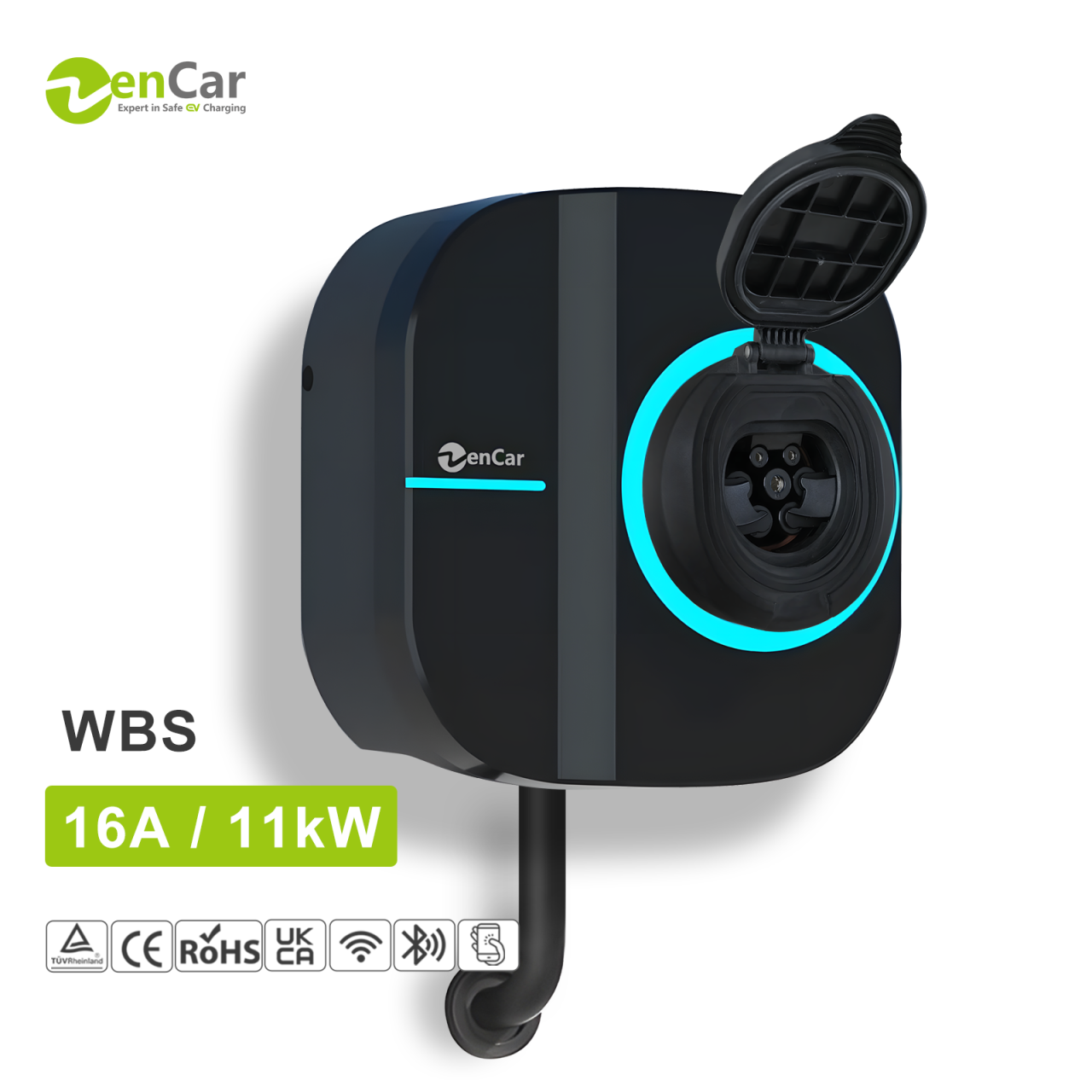Zencar WBS 11kw Smart Wallbox  - огляд і ціна Ev Charger 11Kw Three Phase