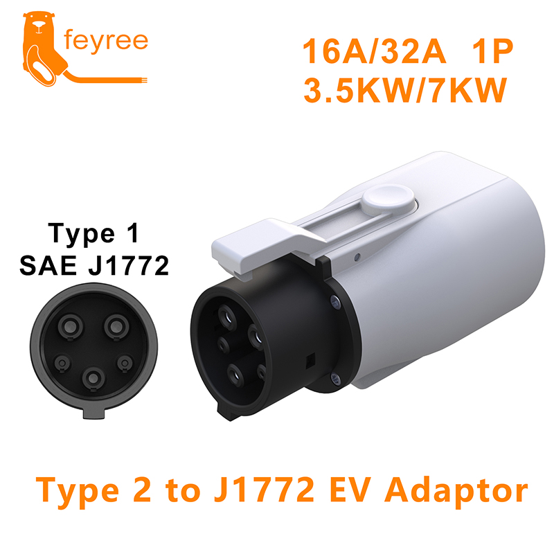 Feyree EV Charger Adapter Type - огляд і ціна Ev Charger Adapter Type 2 To Type 1