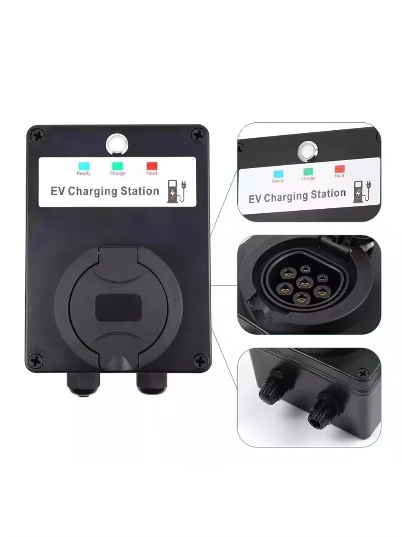 EV Charger Plastic Enclosure W - огляд і ціна Ev Charging Socket Type 2 22Kw