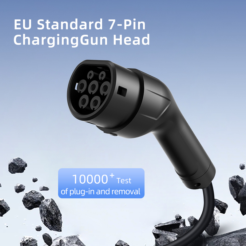 7.2KW 32A Portable Type2 IEC62 - огляд і ціна Ev Charging Cable Type 2 32A