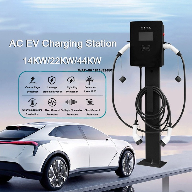 22kw*2 Type 2 Electric Car EV  - огляд і ціна Ev Charging Socket Type 2 22Kw