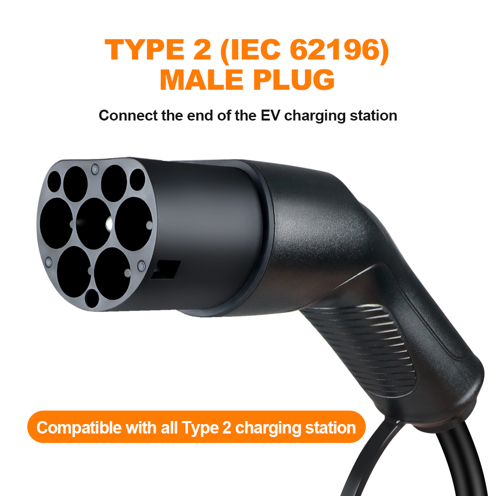 GOODCELL Type 2 to GBT 16/32A  - огляд і ціна Ev Charging Socket Type 2 22Kw