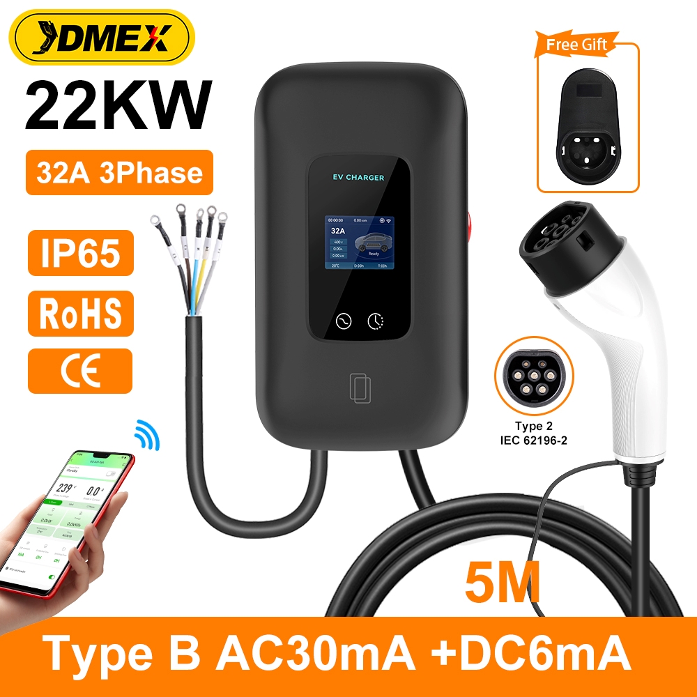 JDMEX 22KW Type2 EV Charger St - огляд і ціна Ev Charger 22Kw Wallbox Type 2