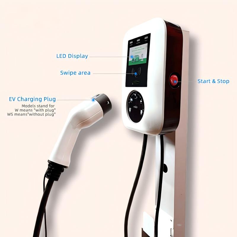 CE TUV Smart 7KW 11KW 22KW AC  - огляд і ціна Ev Charging Socket Type 2 22Kw