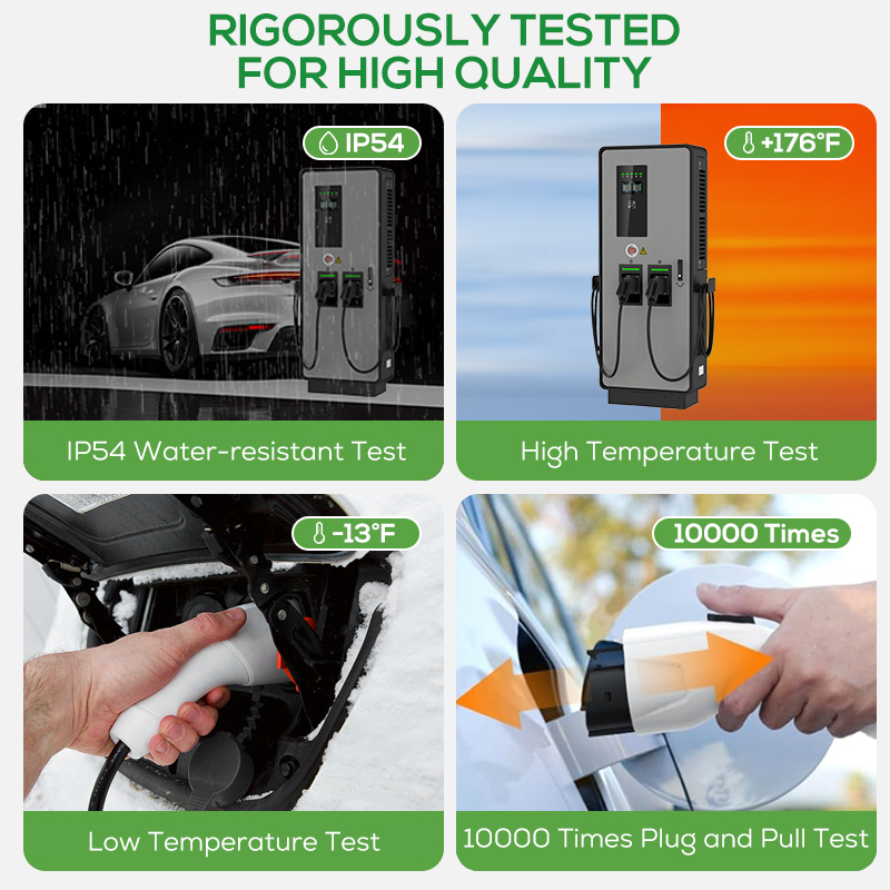 Ovrod 60kw CCS2 Dc Fast Chargi - огляд і ціна Ev Charging Station 60Kw Dc Fast