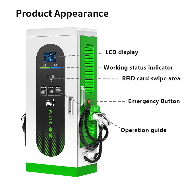 DC Fast Charging Stations for  - огляд і ціна Ev Charging Station 60Kw Dc Fast