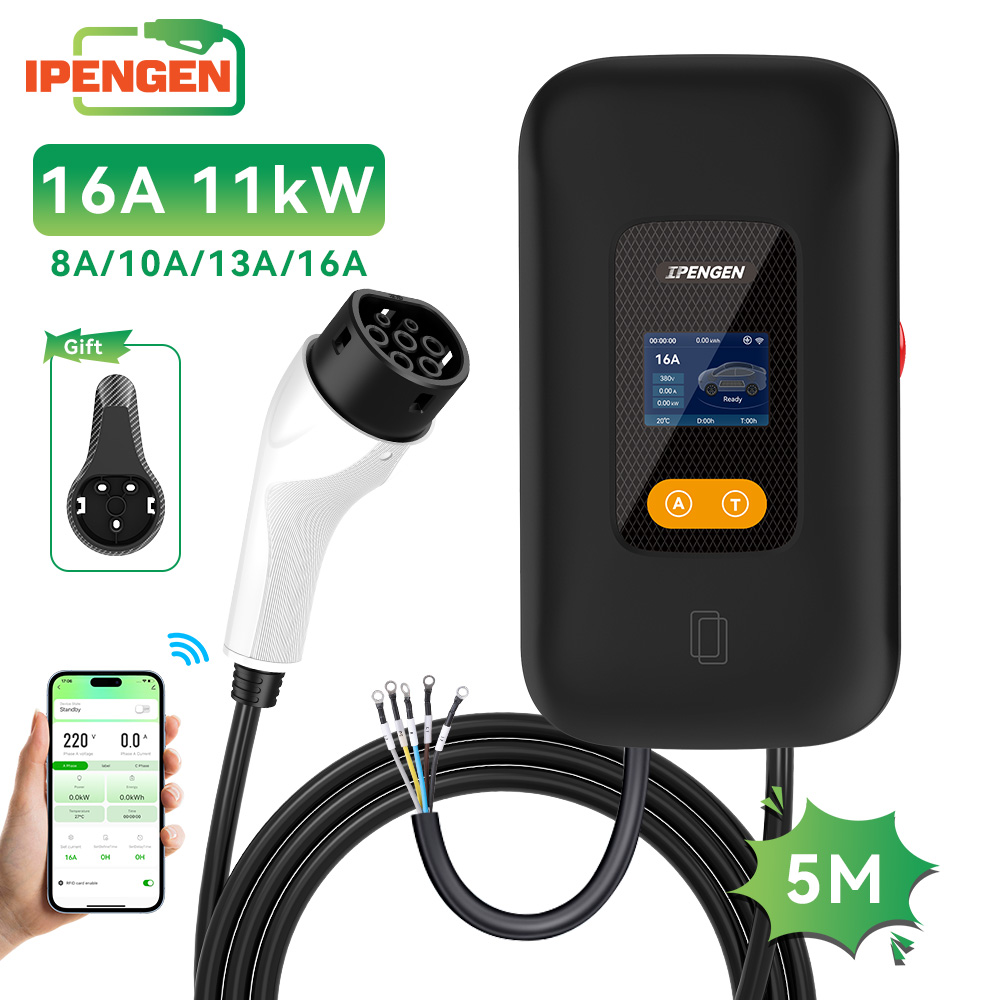 IPENGEN 11KW EV Charging Wallb - огляд і ціна Evse Charging Station Rfid