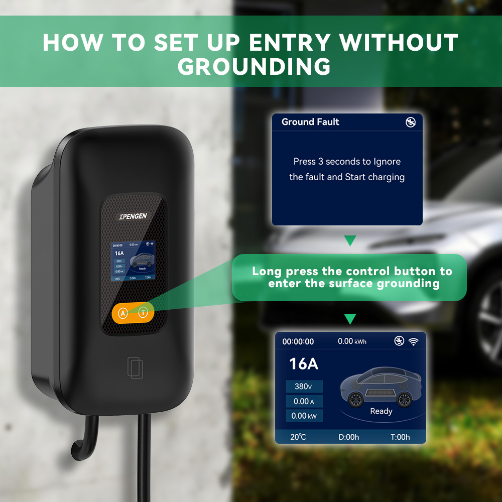 IPENGEN 11KW EV Charging Wallb - огляд і ціна Evse Charging Station Rfid