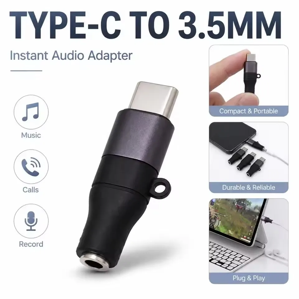 1-4Pcs USB Type C To 3.5MM Hea - огляд і ціна Ev Charger Adapter Type 2 To Type 1