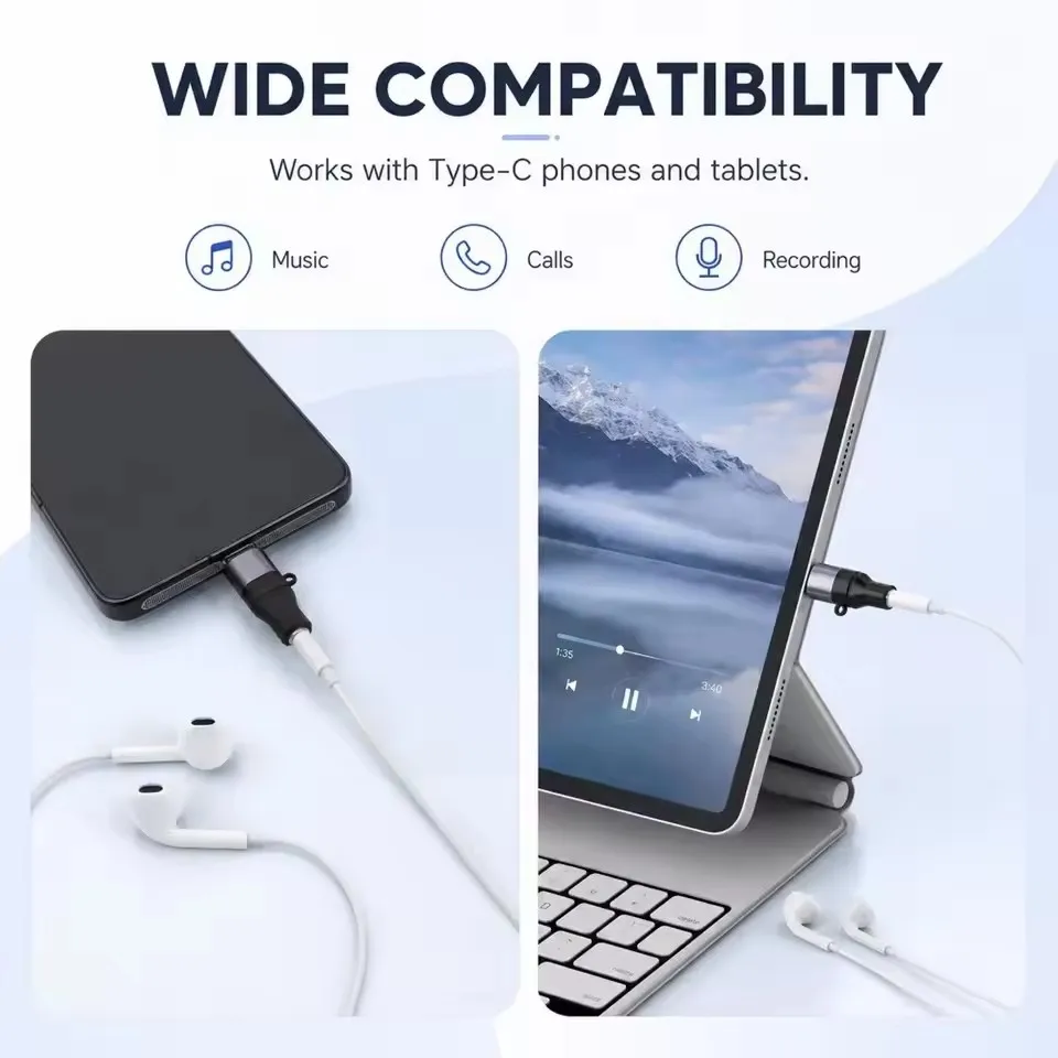 1-4Pcs USB Type C To 3.5MM Hea - огляд і ціна Ev Charger Adapter Type 2 To Type 1