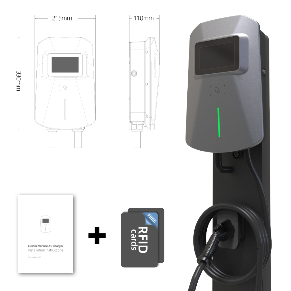 ChargerIn EV Charging Station  - огляд і ціна Ev Charging Cable 5M 22Kw