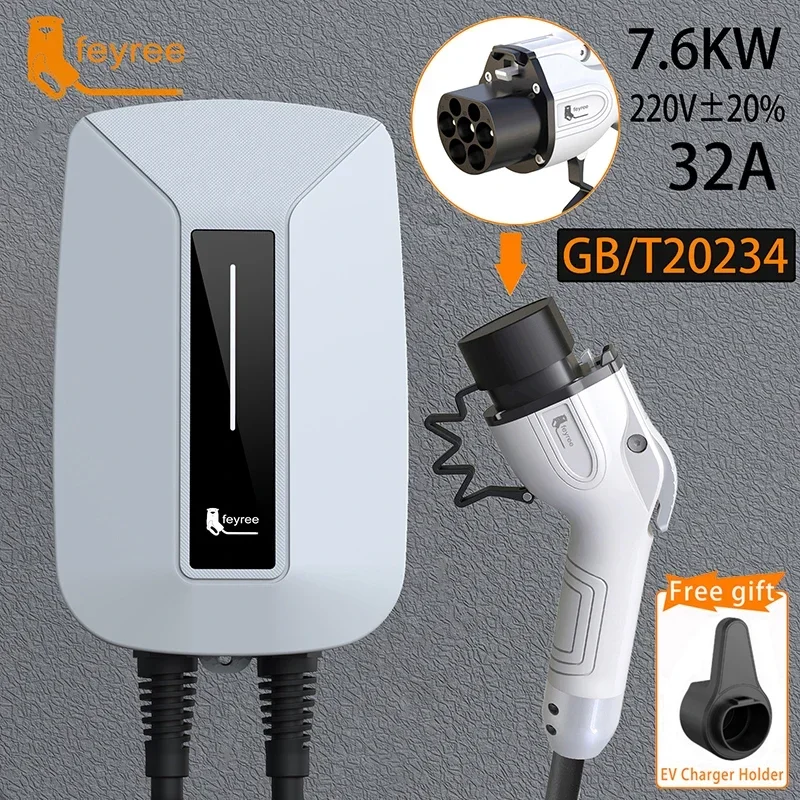 Feyree EV Charger Type2 Cable  - огляд і ціна Ev Charger 7Kw Single Phase