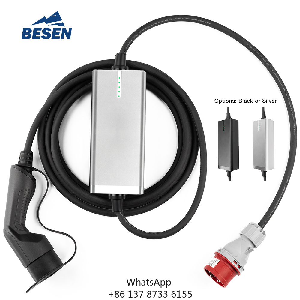 Portable EV Charger 11kw 3 Pha - огляд і ціна Portable Ev Charger 16A Adjustable