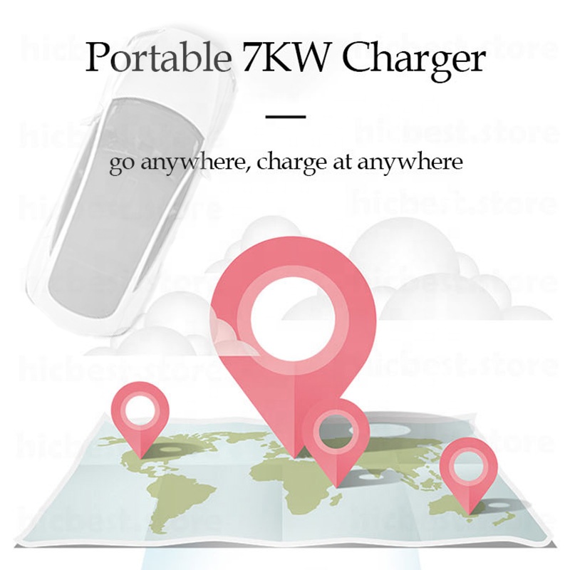 7.4 KW 32 Amp Level 2 Electric - огляд і ціна Ev Charger 7Kw Single Phase