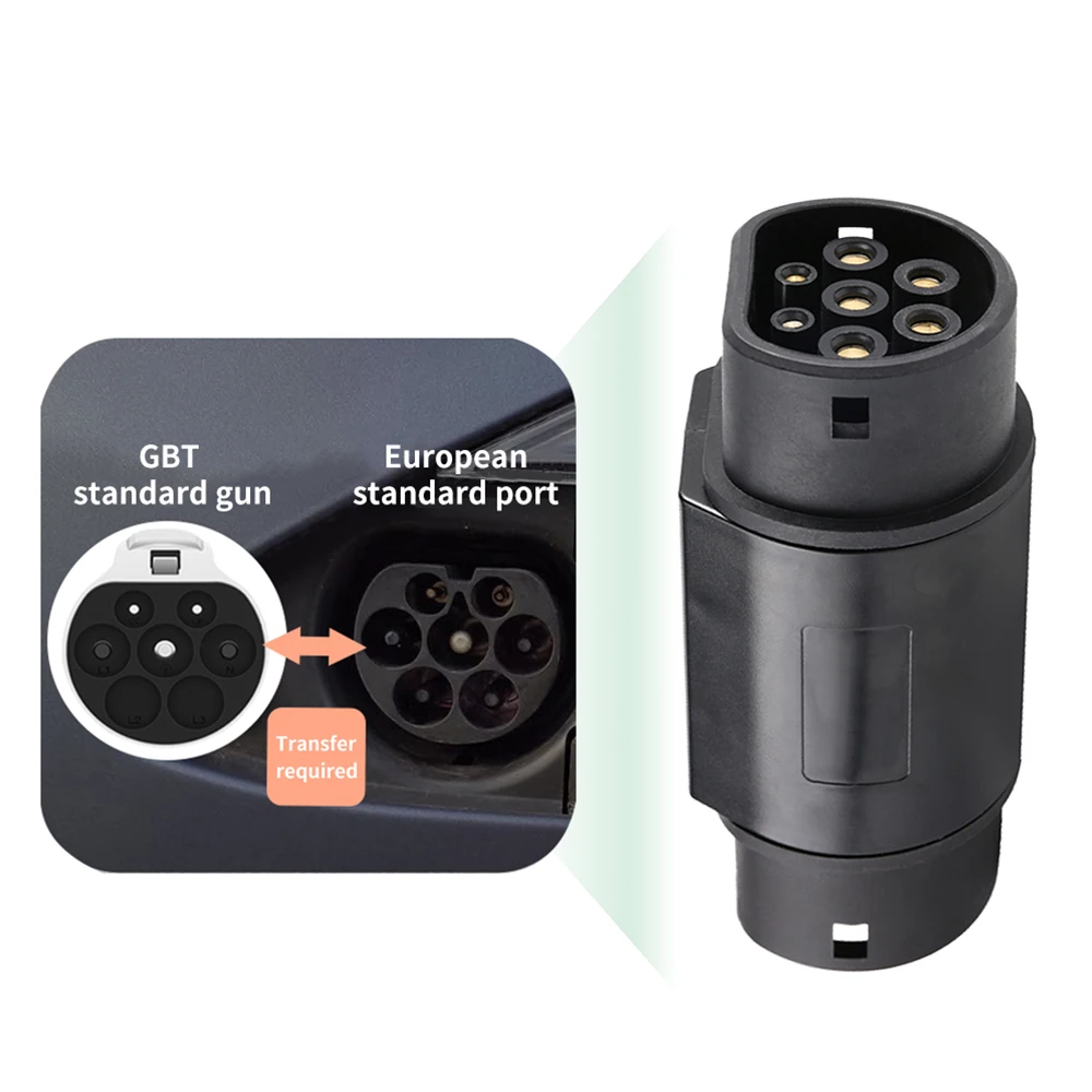 32A 22KW GBT To Type 2 EV Adap - огляд і ціна Ev Charging Socket Type 2 22Kw