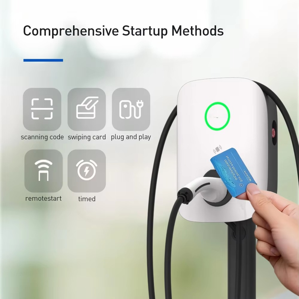 Commercial 7kW AC EV Charging  - огляд і ціна Ev Charger Load Balancing