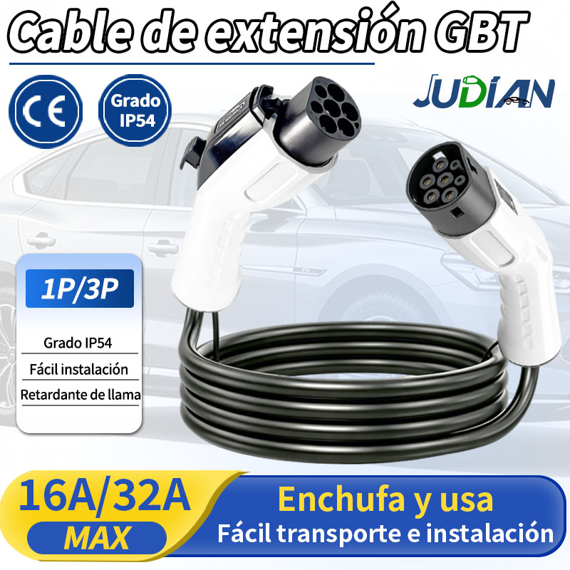 GB/T EV Charging Extension Cab - огляд і ціна Ev Charging Cable 5M 22Kw