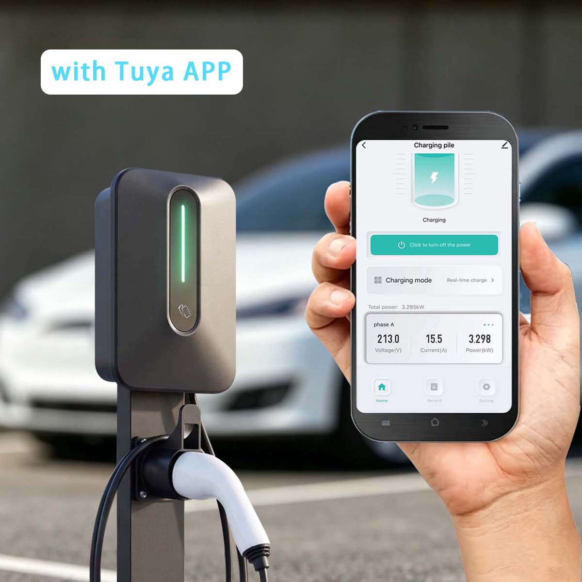 JIGU GBT EV Charger 7kW 11kW 2 - огляд і ціна Ev Charger 7Kw Single Phase