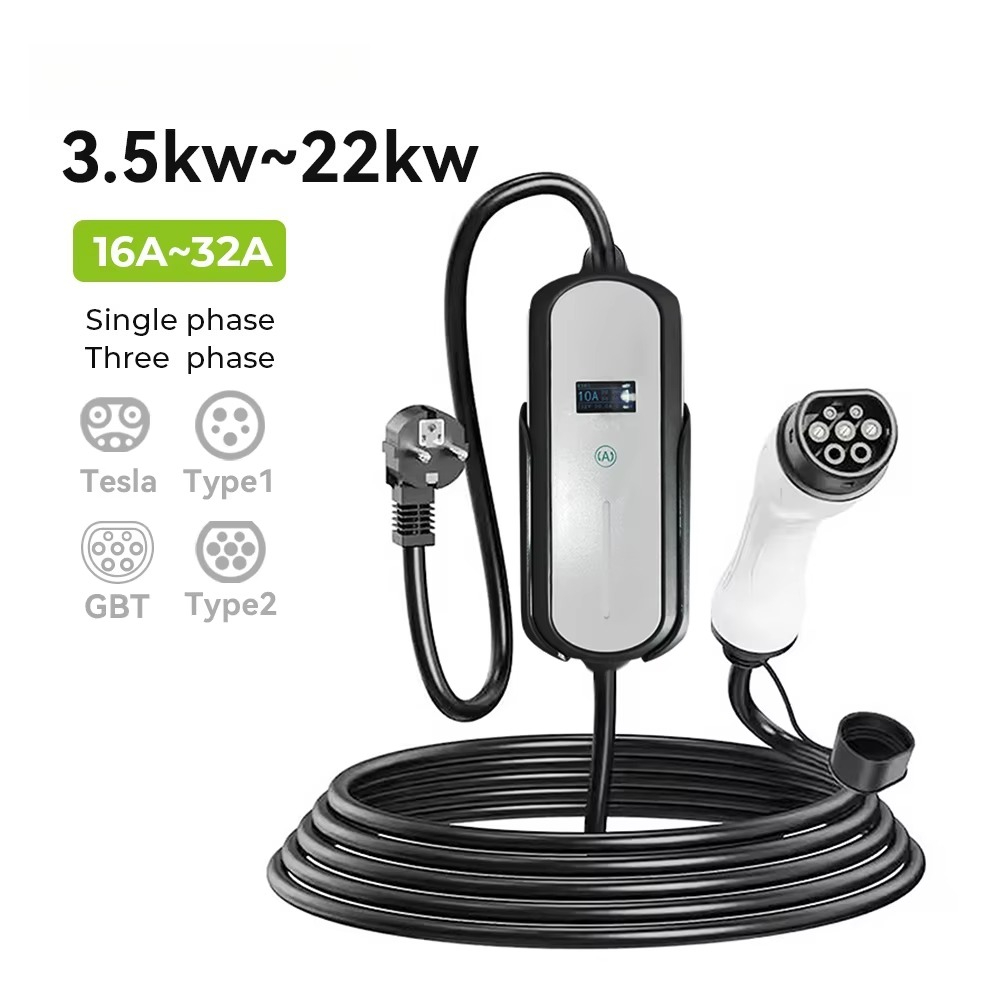 7kw Single Phase Level2 Portab - огляд і ціна Ev Charger 7Kw Single Phase