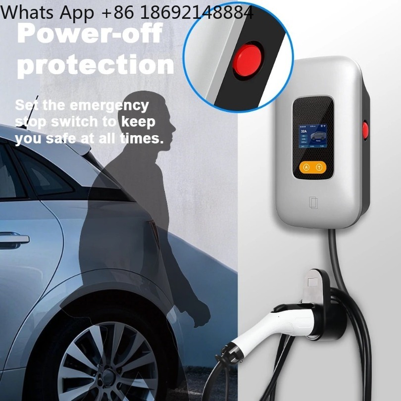 32A EV Charging Station GBT 22 - огляд і ціна Ev Charging Cable 5M 22Kw