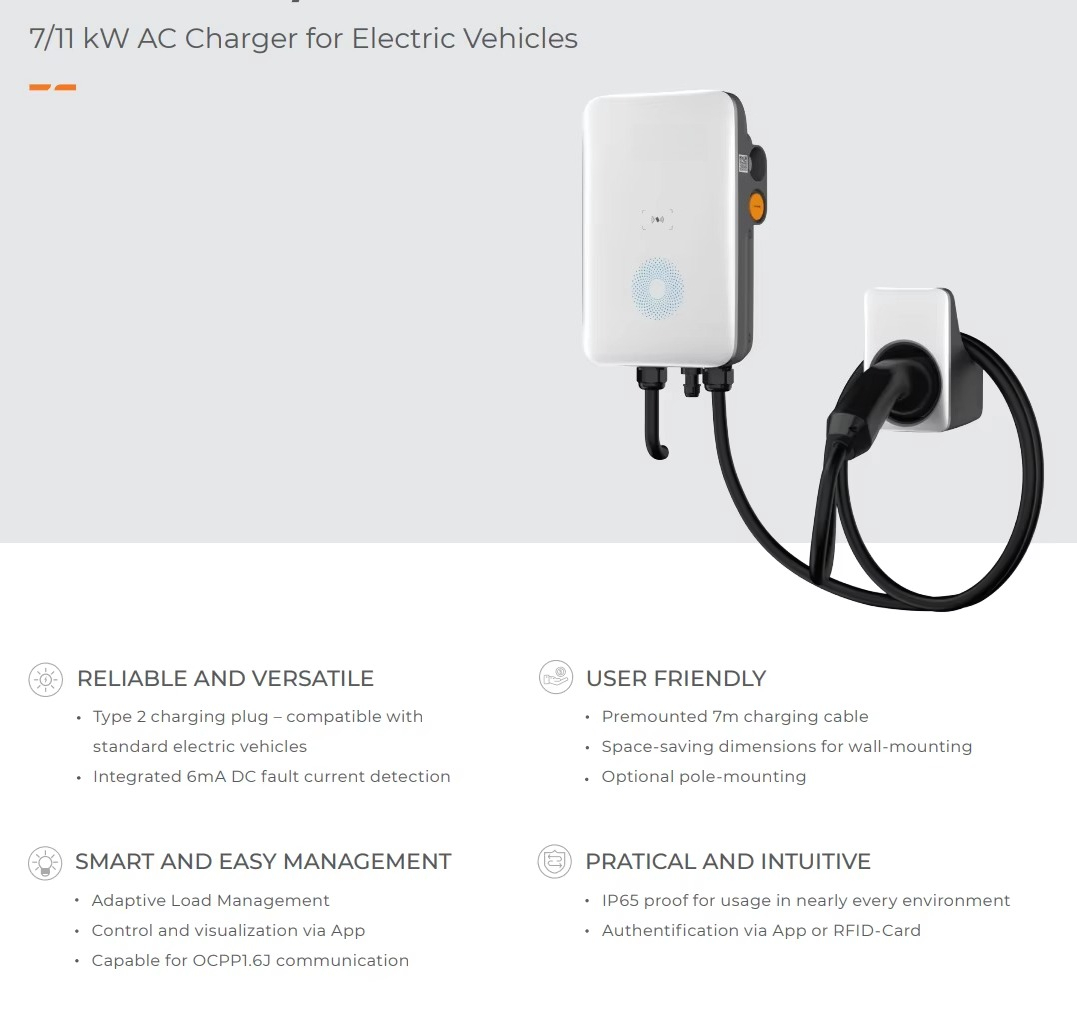 China 7KW AC EV Charger GB/T E - огляд і ціна Ev Charger 7Kw Single Phase