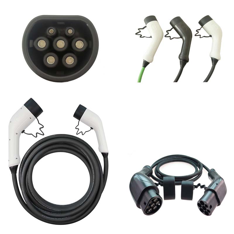Type 2 To Type 2 16A 32A 5m Po - огляд і ціна Ev Charging Cable 5M 22Kw