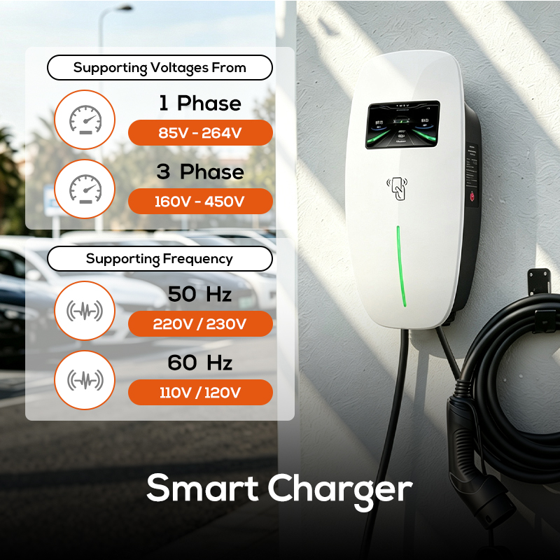 Lifl 7kW 11kW 22kW Wallbox EV  - огляд і ціна Ev Charger 22Kw Wallbox Type 2