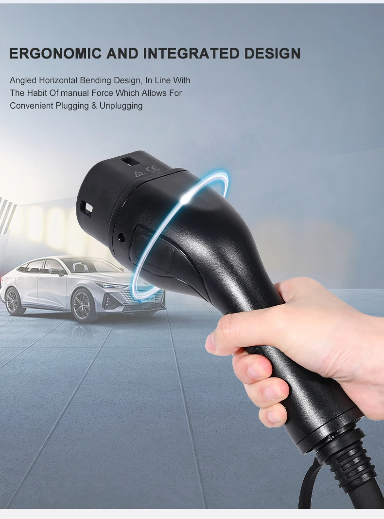 NexEV 3.5KW 7KW 11KW 22KW IEC6 - огляд і ціна Ev Charging Cable 5M 22Kw