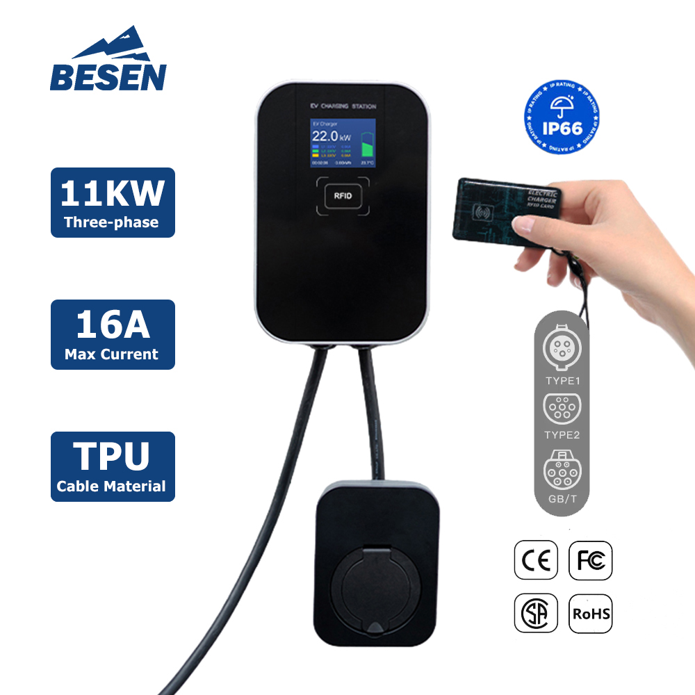 EVSE IP66 EV WALLBOX RFID CARD - огляд і ціна Evse Charging Station Rfid